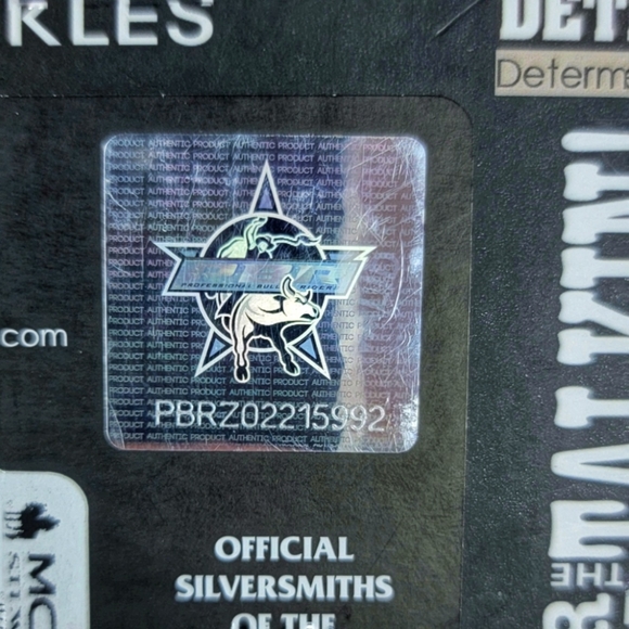 PBR EST. 1992 Professional Bull Riders Belt Buckle New in Box! Retail $55 - Picture 5 of 10